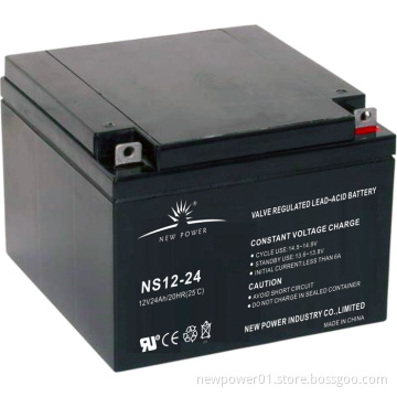 12V24ah UPS Battery/ AGM Lead Acid Battery (NS12-24)